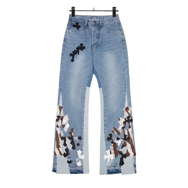 Chrome Hearts Cross Patch Jeans product main image